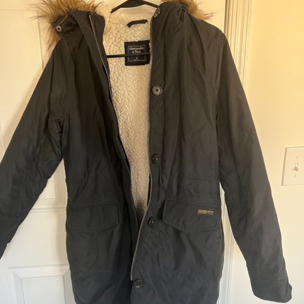 Abercrombie Sherpa Lined Jacket